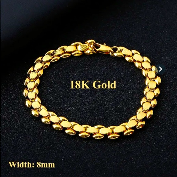 18K Gold Bracelet - Picture 1 of 4